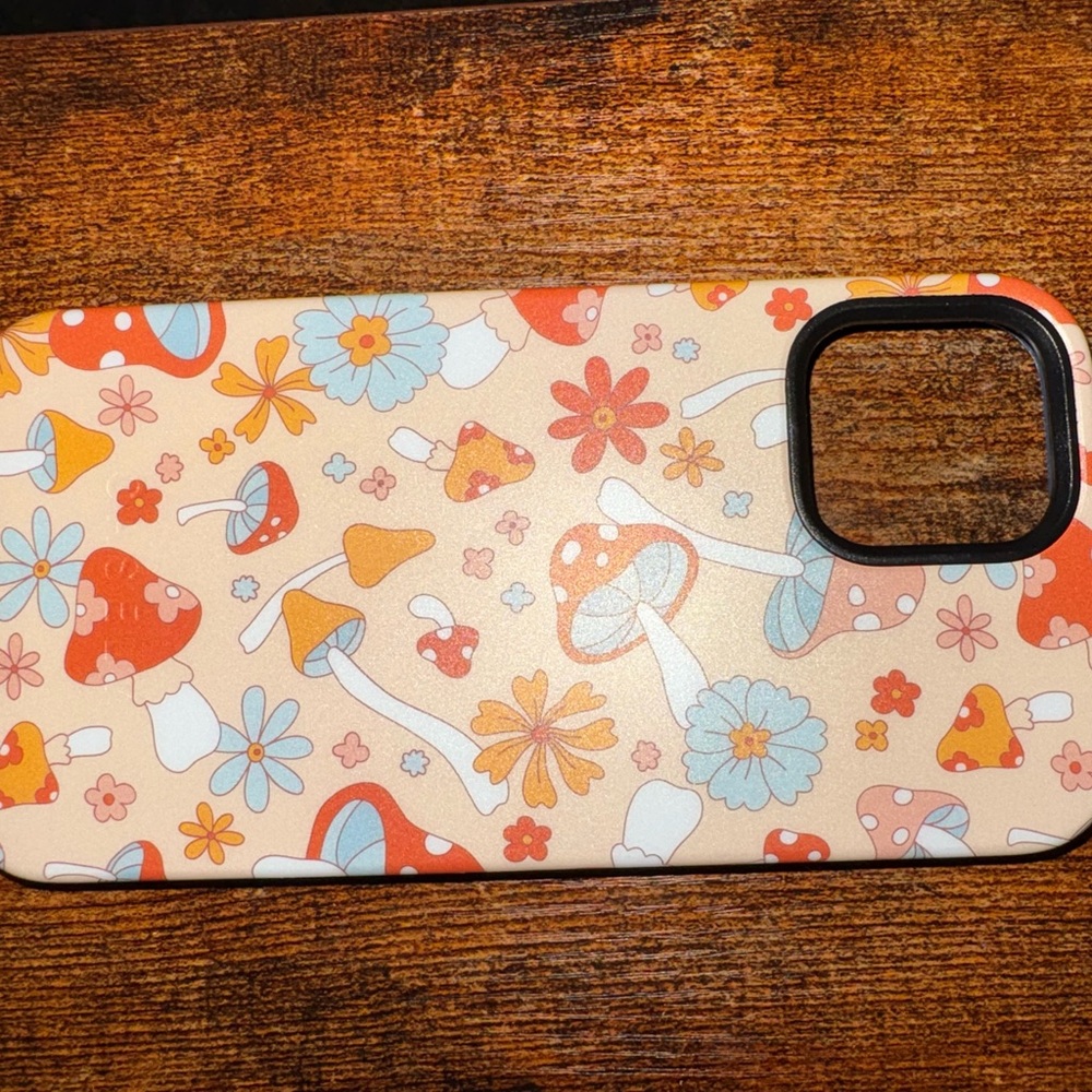 Casely Magic Mushroom Pattern iPhone 12 Case